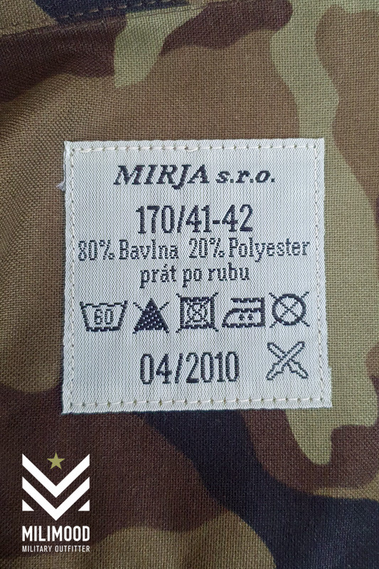 Camisa manga larga Camo VZ95 – República Checa